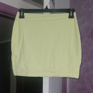 NWT Lulus Mini Skirt In Aloe Green